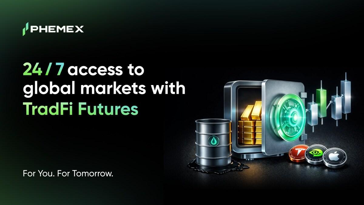 Read more about the article Phemex Introduces 24/7 TradFi Futures Trading with 0-Fee Carnival, Creating an All-in-One Trading Hub