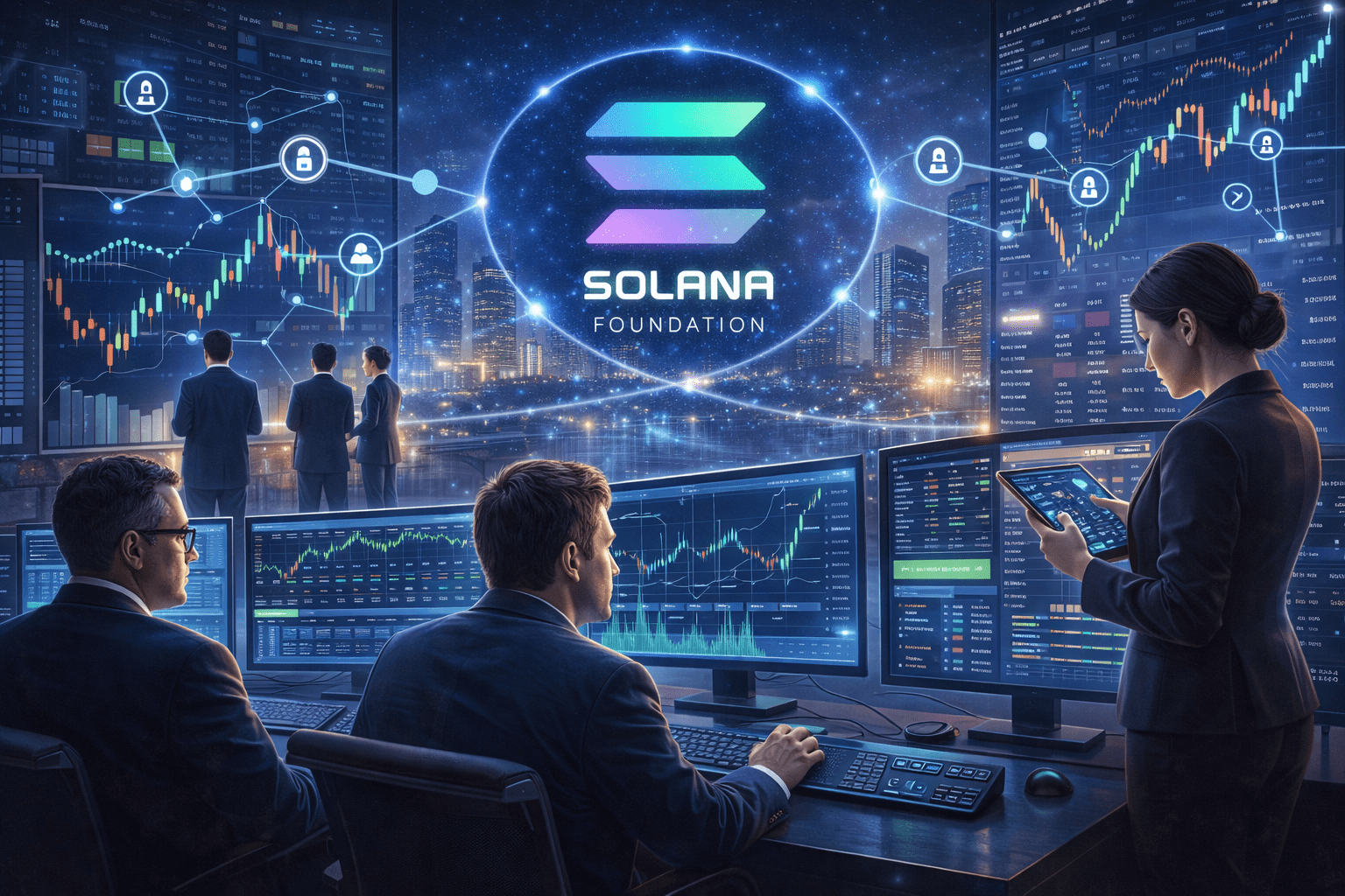 You are currently viewing Solana Foundation Launches Program Tailored for Institutional Traders