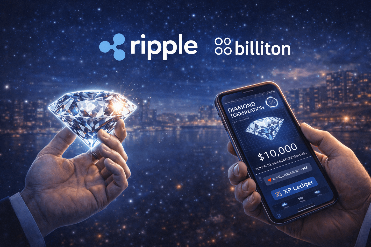 You are currently viewing Ripple Enables $280M Diamond Tokenization on the XRPL with Billiton