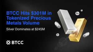Read more about the article BTCC Tokenized Precious Metals Volume Hits Record $301M Amid Surge in Silver Trading