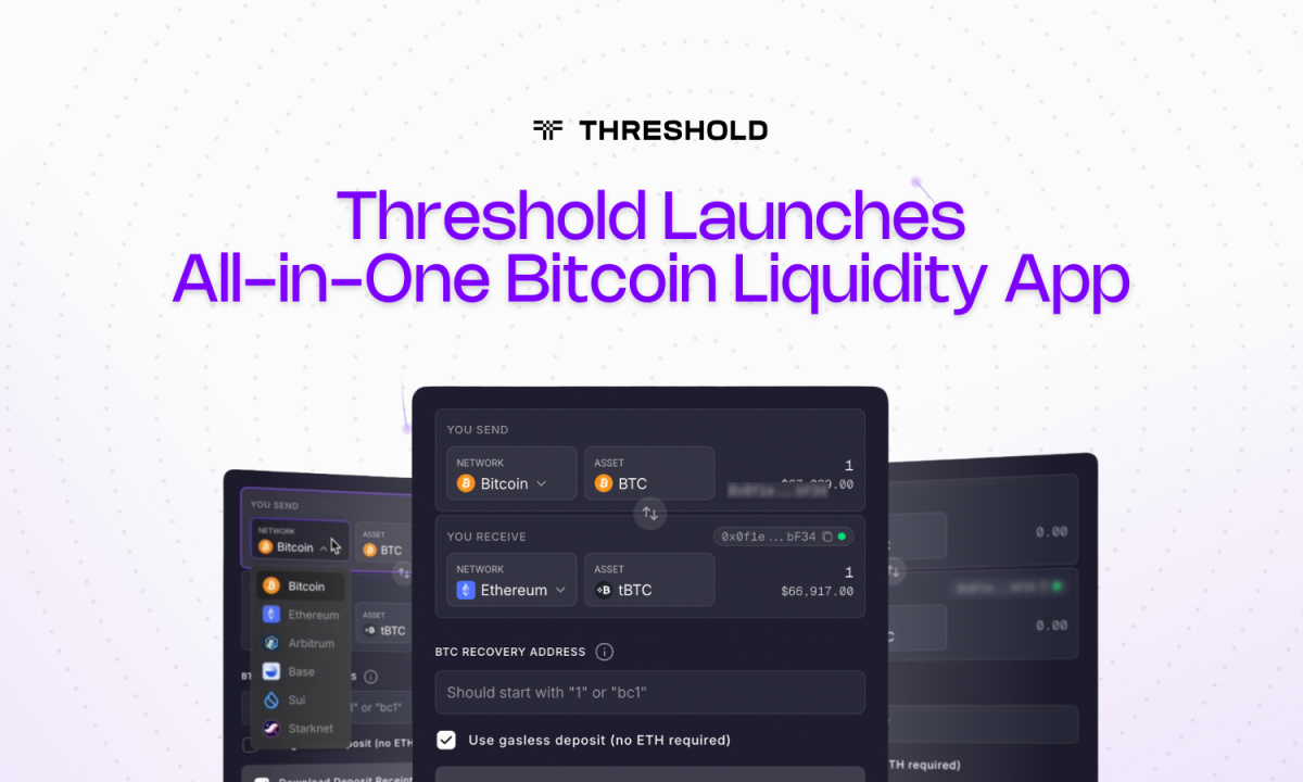 You are currently viewing Threshold Launches All-in-One Bitcoin Liquidity App